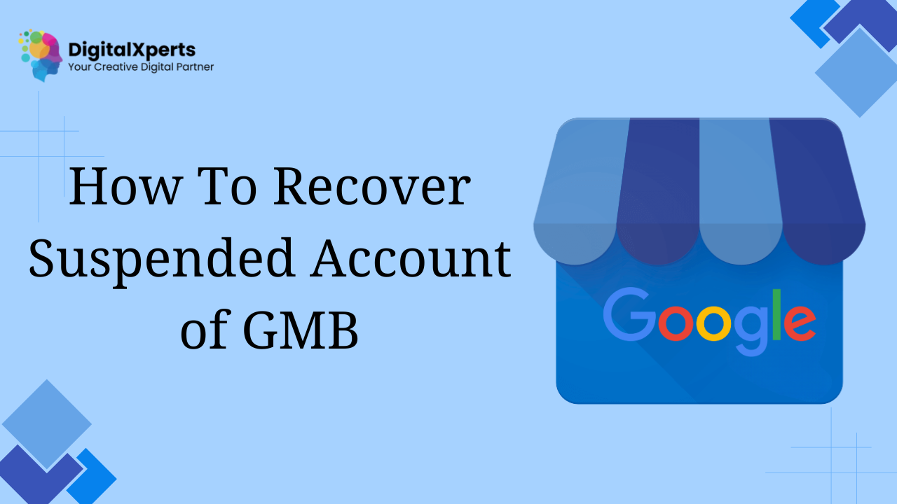 Recover Suspended Account of GMB
